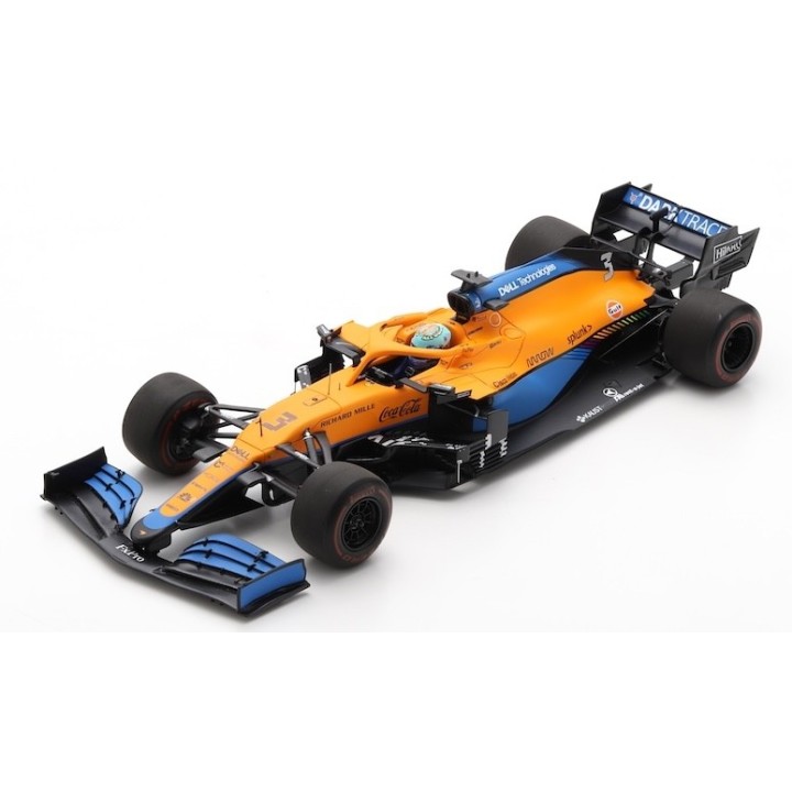 1:18 SPARK 18S584 McLaren MCL35M n°3 Daniel Ricciardo Bahrain 2021