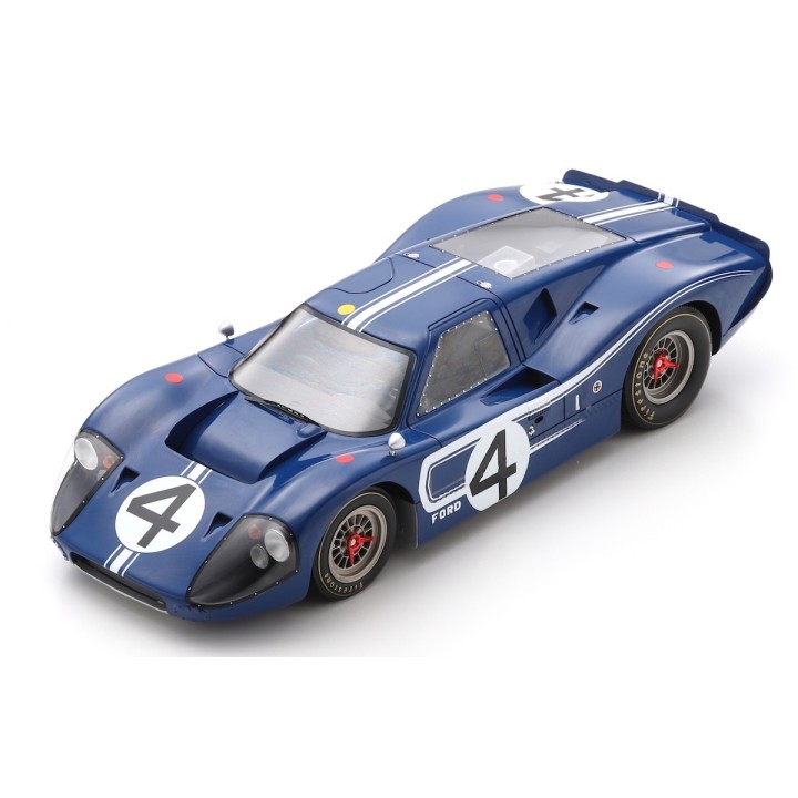 1/18 SPARK 18S683 Ford GT40 Mk IV n°4 24H Le Mans 1967