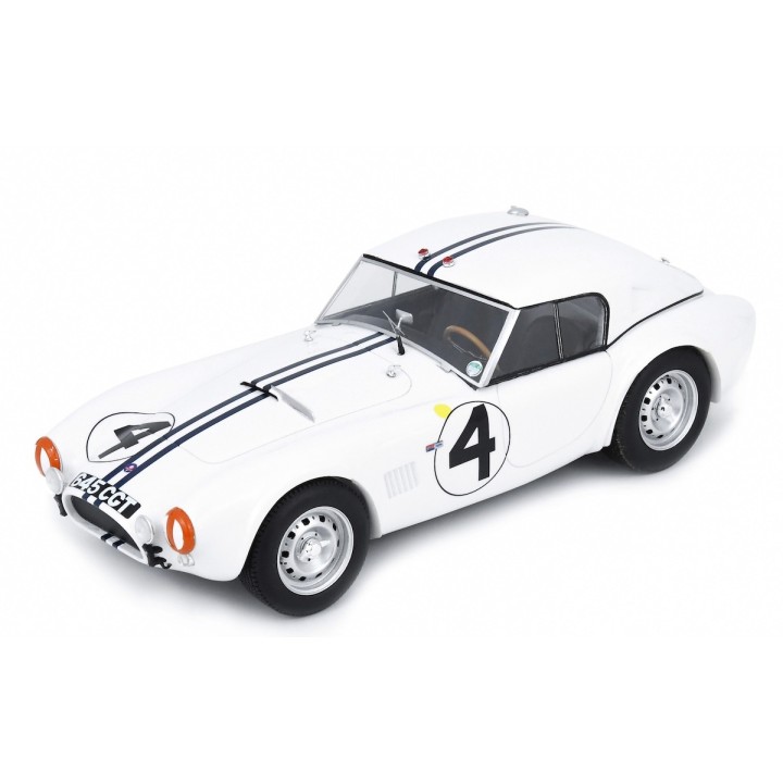 1/18 SPARK 18S722 AC COBRA 289 n°4 24H Le Mans 1963 %