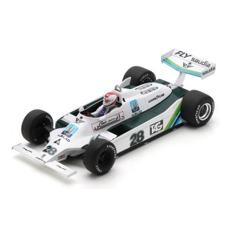 1:18 SPARK 18S735 Williams FW07 n°28 Clay Regazzoni Winner Silverstone 1979 %