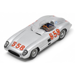 SPARK S5857 Mercedes 300 SLR n°658 Juan Manuel Fangio Mille Miglia 1955