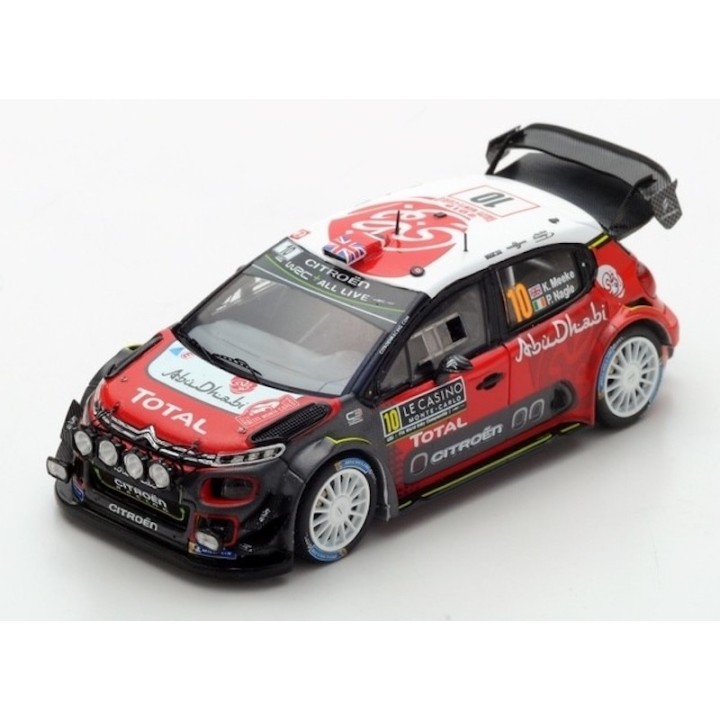 SPARK S5960 Citroën C3 WRC n°10 Meeke Monte Carlo 2018