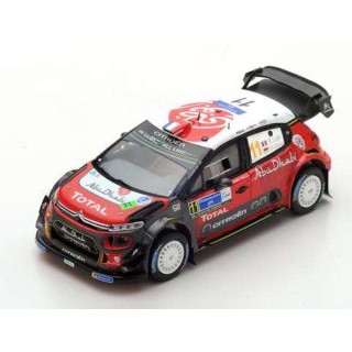 SPARK S5962 Citroën C3 WRC n°11 Loeb Mexico 2018
