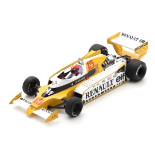 1:18 SPARK 18S590 Renault RS11 n°15 Jean-Pierre Jabouille Winner Dijon-Prenois 1979