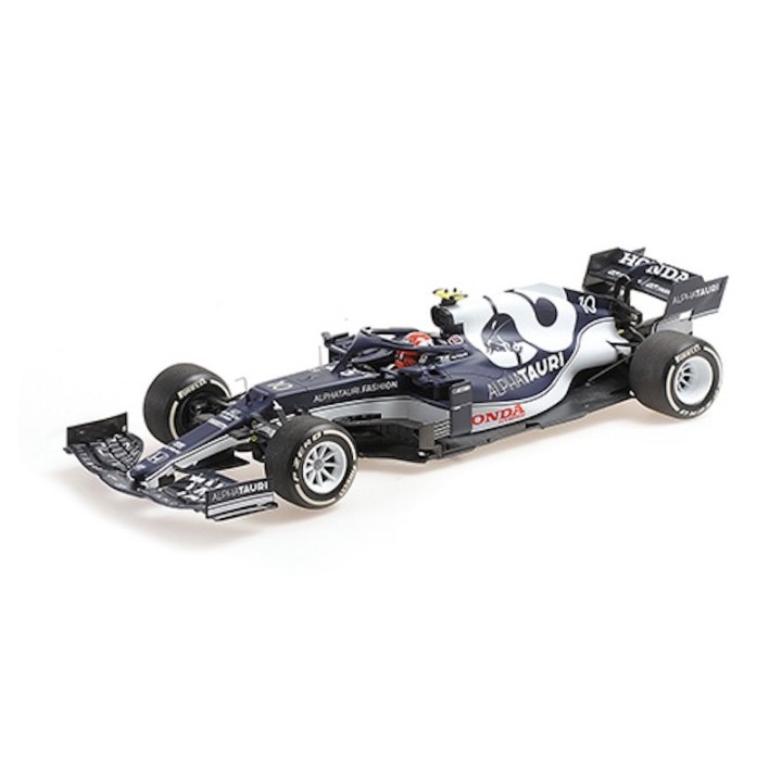 1:18 MINICHAMPS 117210110 AlphaTauri AT02 Pierre Gasly Bahrain 2021