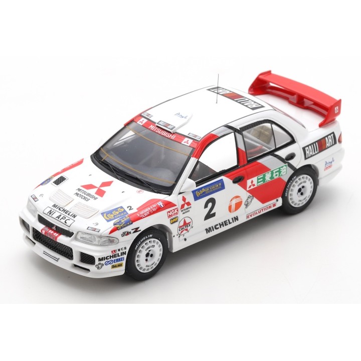 SPARK S6514 Mitsubishi Lancer EVOLUTION Ⅲ n°2 Vatanen Winner Hong Kong - Beijing  1996