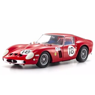 1/18 KYOSHO KS08438F Ferrari 250 GTO P. Rodriguez Vainqueur 3H Daytona 1963