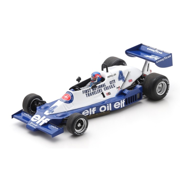 SPARK S7238 Tyrrell 008 n°4 Patrick Depailler Österreichring 1978 SPARK S7238 Tyrrell 008 n°4 Patrick Depailler Österreichring 1978