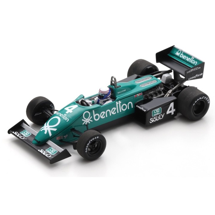 SPARK S7285 Tyrrell 011 n°4 Danny Sullivan Monaco 1983 SPARK S7285 Tyrrell 011 n°4 Danny Sullivan Monaco 1983