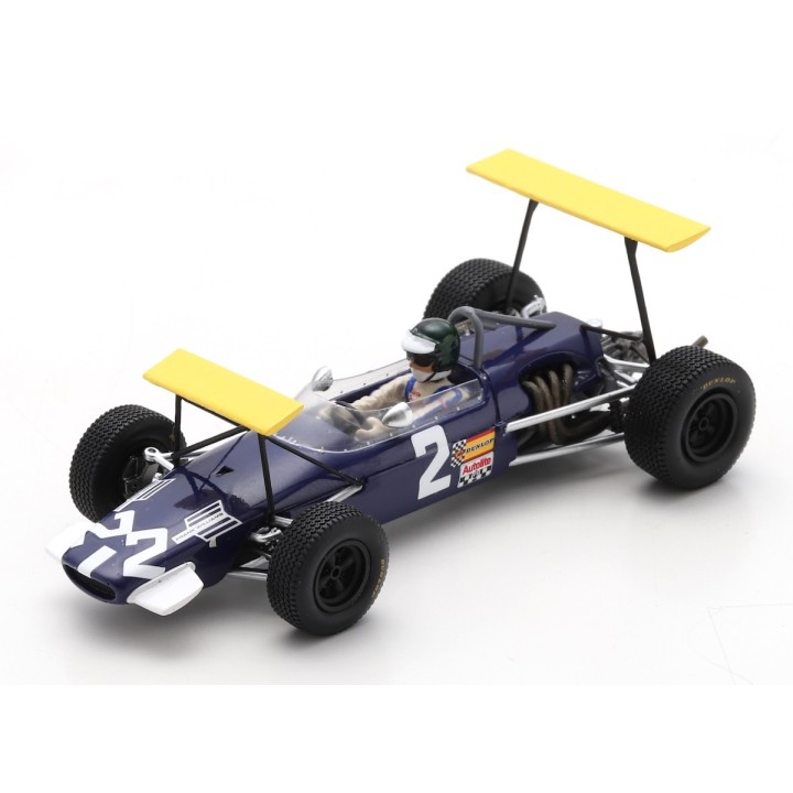 SPARK S7430 Brabham BT23C n°2 Piers Courage Vainqueur Buenos Aires F2 1968