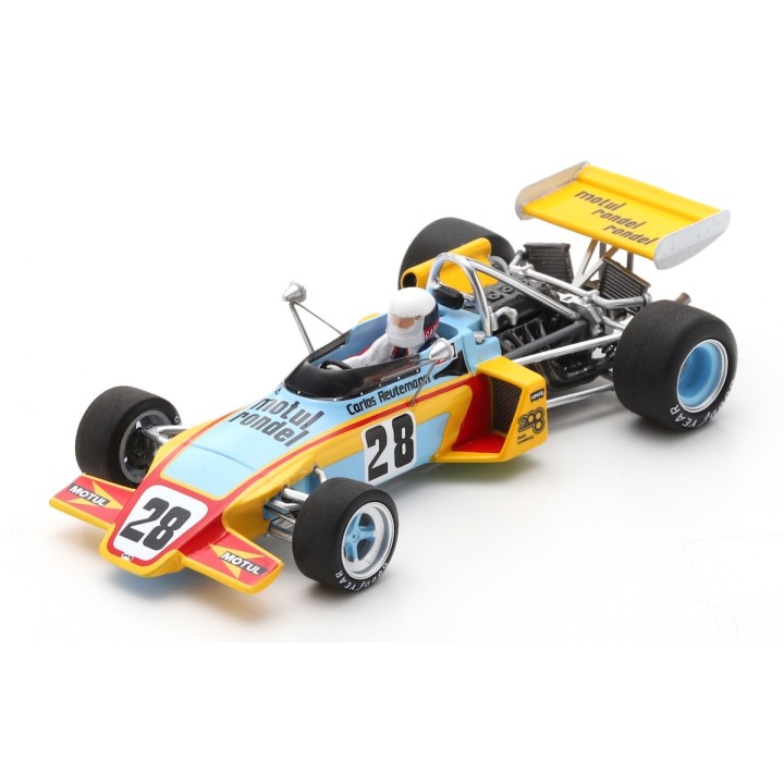 SPARK S7435 Brabham BT38 n°28 Carlos Reutemann Mallory Park F2 1972 SPARK S7435 Brabham BT38 n°28 Carlos Reutemann Mallory Park F2 1972