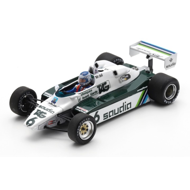 SPARK S7499 Williams FW08 n°6 Keke Rosberg Hockenheim 1982 SPARK S7499 Williams FW08 n°6 Keke Rosberg Hockenheim 1982