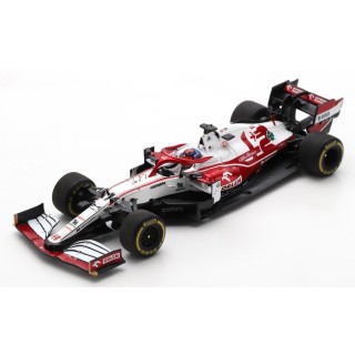 SPARK S7662 Alfa Romeo C41 n°7 Kimi Räikkönen Bahrain 2021