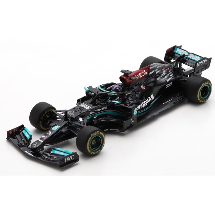 SPARK S7675 Mercedes AMG W12 E n°44 Lewis Hamilton Vainqueur Barcelona 2021 SPARK S7675 Mercedes AMG W12 E n°44 Lewis Hamilton Vainqueur Barcelona 2021