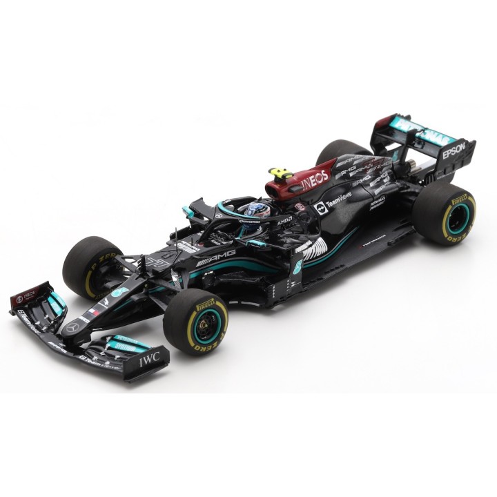 SPARK S7691 Mercedes AMG W12 E n°77 W12 E Valtteri Bottas Monza 2021 SPARK S7691 Mercedes AMG W12 E n°77 W12 E Valtteri Bottas Monza 2021