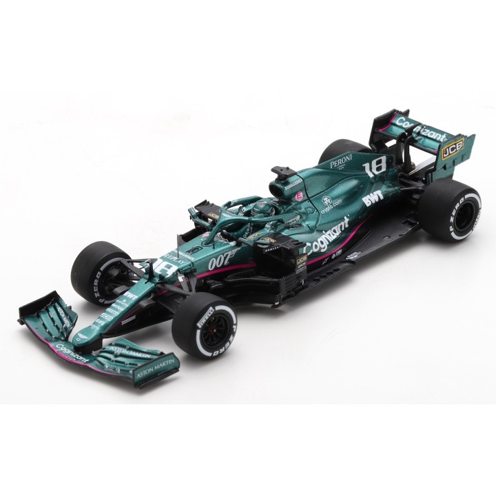 SPARK S7693 Aston Martin AMR21 n°18 Lance Stroll Monza 2021 SPARK S7693 Aston Martin AMR21 n°18 Lance Stroll Monza 2021