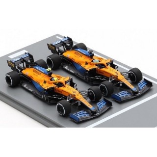SPARK S7694 McLaren MCL35M Ricciardo (Vainqueur) - Norris (Deuxième) Monza 2021