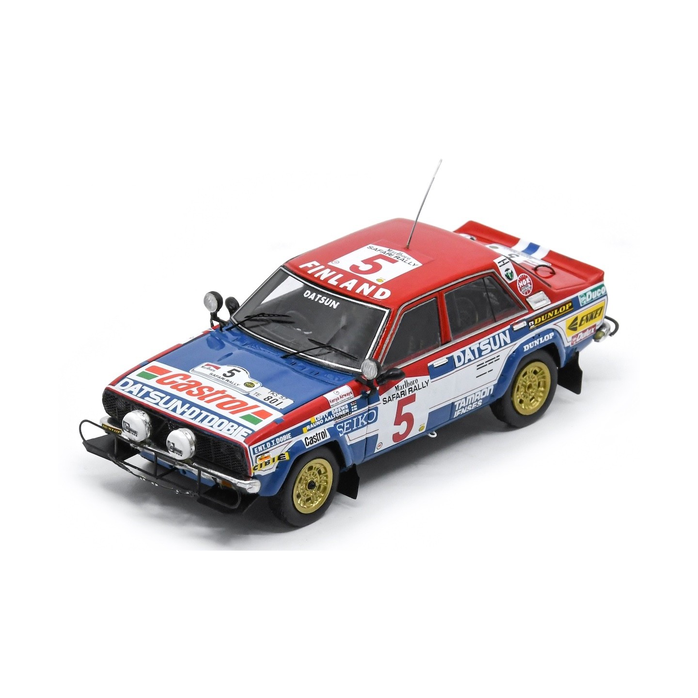 DATSUN VIOLET GT 160J 2° SAFARI RALLYE 1981 RAUNO AALTONEN SPARK S7772 AU 1/43 | Achetez sur