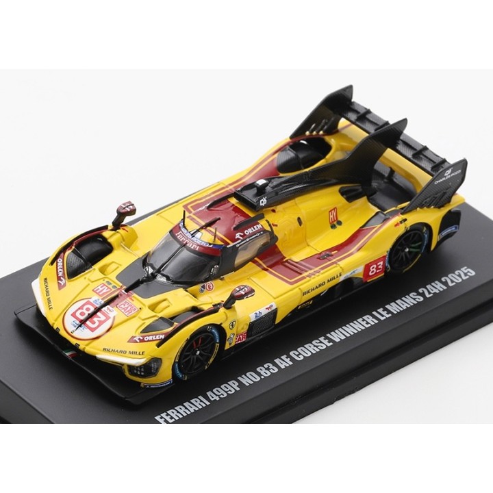 1:64 LOOKSMART LS64010LM Ferrari 499P n°83 Winner 24H Le Mans 2025 %