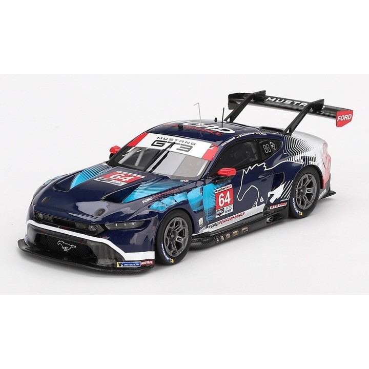 TRUESCALE TSM430815 Ford Mustang GT3 n°64 24H Daytona 2024 TRUESCALE TSM430815 Ford Mustang GT3 n°64 24H Daytona 2024