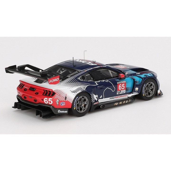 TRUESCALE TSM430789 Ford Mustang GT3 n°65 24H Daytona 2024 TRUESCALE TSM430789 Ford Mustang GT3 n°65 24H Daytona 2024