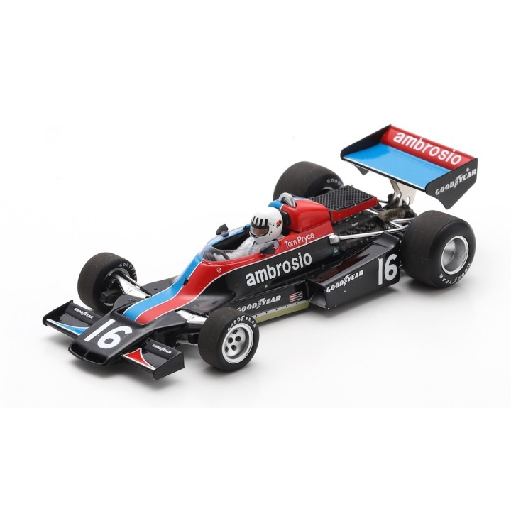 SPARK S3913 Shadow DN8 n°16 Tom Pryce Interlagos 1977