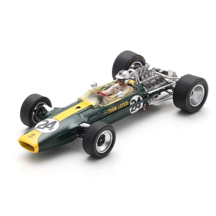 SPARK S4828 Lotus 49 n°24 Giancarlo Baghetti Monza 1967 % SPARK S4828 Lotus 49 n°24 Giancarlo Baghetti Monza 1967 %