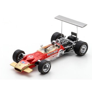 SPARK S6370 Lotus 49B n°12 Mario Andretti Watkins Glen 1968 %
