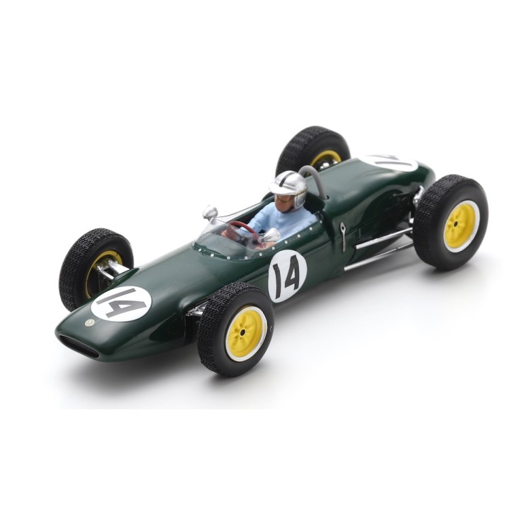 SPARK S7137 Lotus 21 n°14 Emie Pieterse East London 1962 % SPARK S7137 Lotus 21 n°14 Emie Pieterse East London 1962 %
