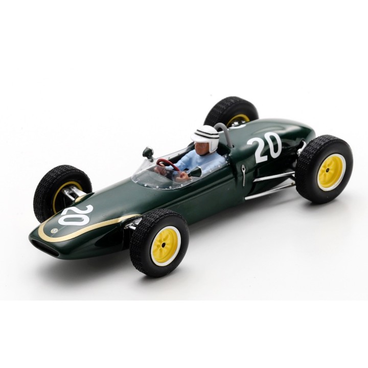 SPARK S7138 Lotus 21 n°20 Neville Lederle East London 1962 %