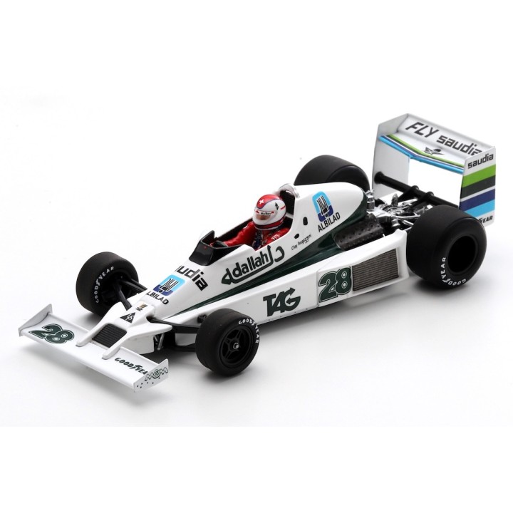 SPARK S7497 Williams FW06 n°28 Clay Regazzoni Buenos Aires 1978 % SPARK S7497 Williams FW06 n°28 Clay Regazzoni Buenos Aires 1978 %