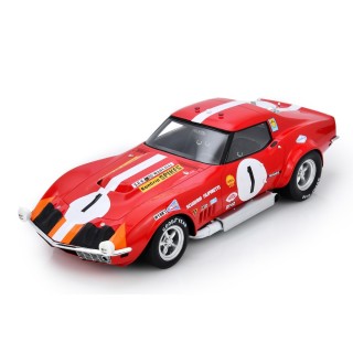 1:18 SPARK 18S853 Chevrolet Corvette C3 n°1 24H Le Mans 1969 %