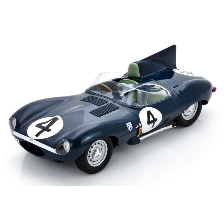 1/18 SPARK 18LM56 Jaguar D Type n°4 Vainqueur 24H le Mans 1956 %
