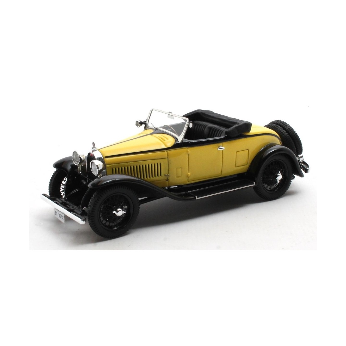 Miniature Matrix 1/43 - Bugatti T57SC Roadster Vanden Plas 1938, Grise, Prête