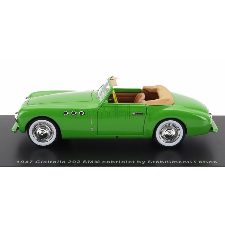 ESVAL EMEU43076E Cisitalia 202 SC Stabilimenti Farina Cabriolet 1947 ESVAL EMEU43076E Cisitalia 202 SC Stabilimenti Farina Cabriolet 1947