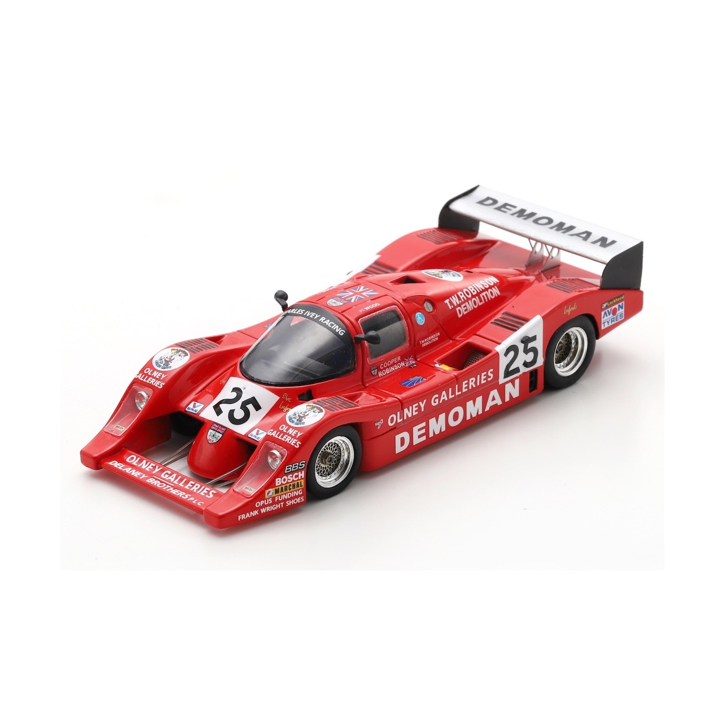 Spark S5225 – Renault 4CV 1063 #53 24H Du Mans 1952 – Miniature 1/43 Neuve Sous Boîte