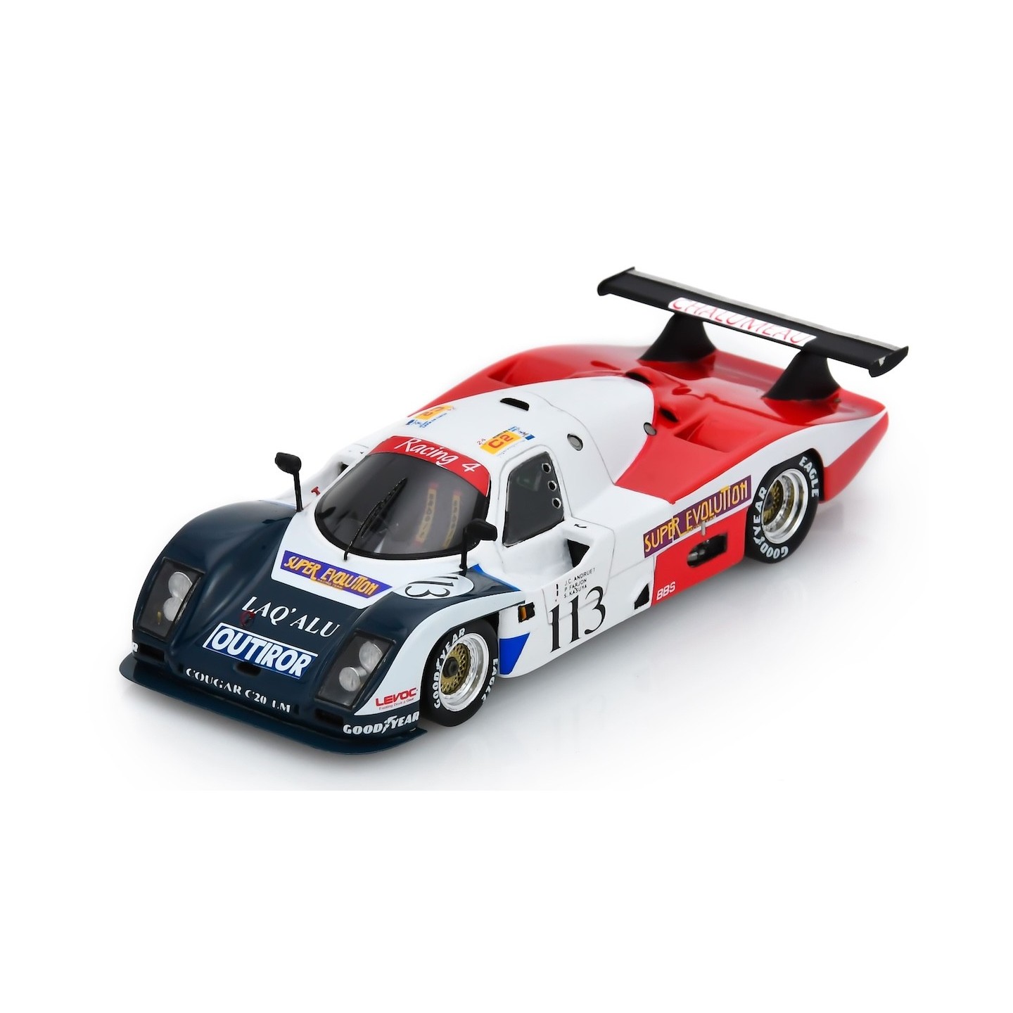 Spark : Cougar C 24 S No.12 24H Le Mans 1990 - Hobby 2000