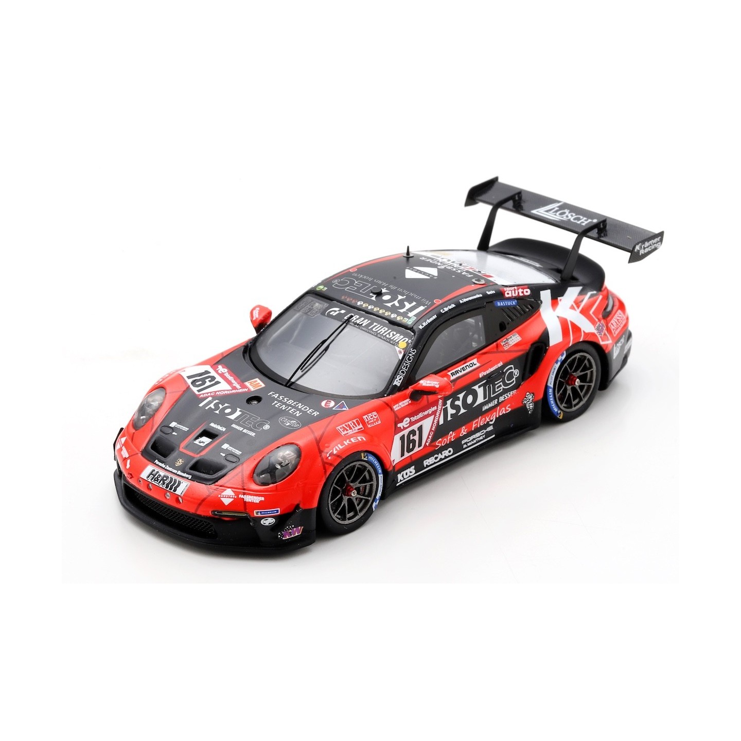 Miniature Spark 1/43 – Porsche 911 997 GT3 #12, 24h Nürburgring 2016 (Manthey Racing)