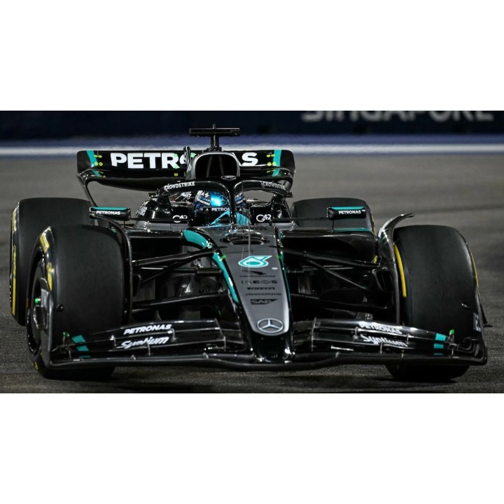 MINICHAMPS 417251863 Mercedes W16 E George Russel Vainqueur Singapour 2025 % MINICHAMPS 417251863 Mercedes W16 E George Russel Vainqueur Singapour 2025 %