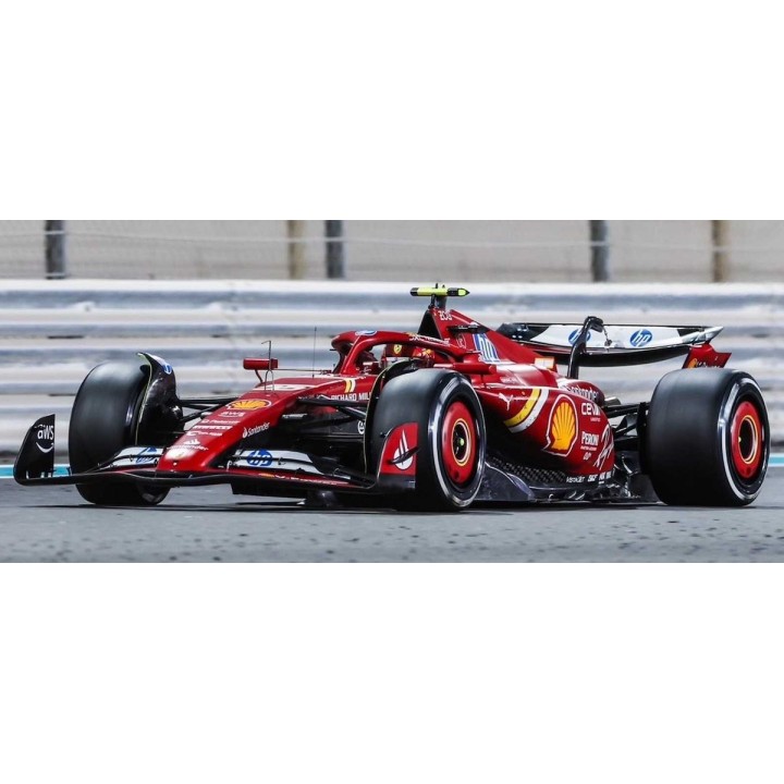 LOOKSMART LSF1071 Ferrari SF-24 Carlos Sainz Abu Dhabi 2024 LOOKSMART LSF1071 Ferrari SF-24 Carlos Sainz Abu Dhabi 2024