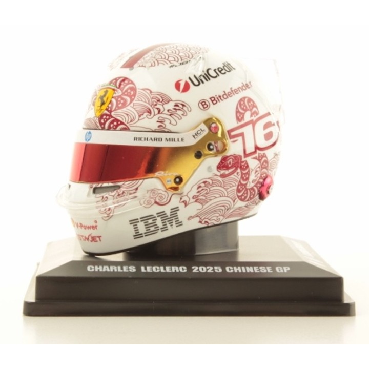 LOOKSMART LSHEL011 Casque Charles Leclerc Shanghai 2025 LOOKSMART LSHEL011 Casque Charles Leclerc Shanghai 2025