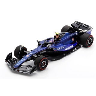 1/18 SPARK 18S988 Williams Racing FW46 n°2 Logan Sargeant Bahrain 2024