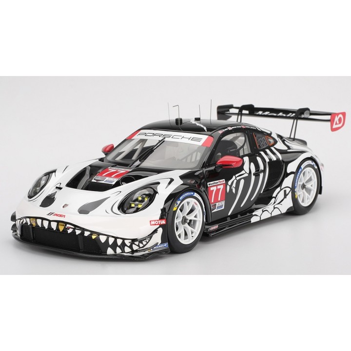 1/18 TOP SPEED TS0651 Porsche 911 GT3 R n°77 IMSA Petit Le Mans 2025 %