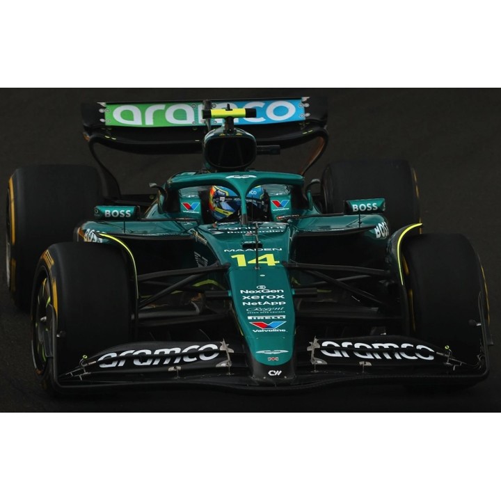 SPARK S9639 Aston Martin AMR25 n°14 Fernando Alonso Hungaroring 2025 %