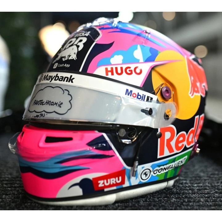 SPARK 5HF225 Casque Liam Lawson Singapour 2025 % SPARK 5HF225 Casque Liam Lawson Singapour 2025 %