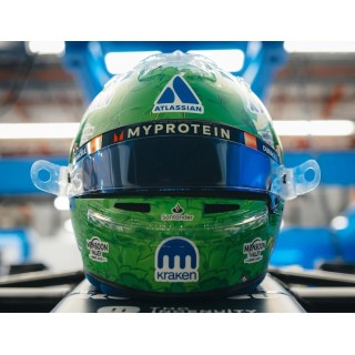 SPARK 5HF226 Casque Alexander Albon Singapour 2025 %