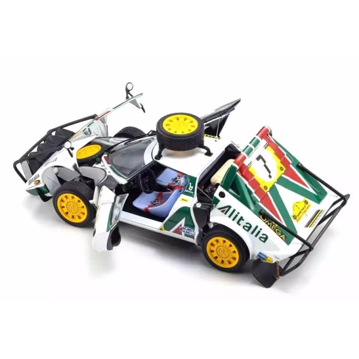 1/18 KYOSHO KS08130G Lancia Stratos HF Munari Safari 1977 %