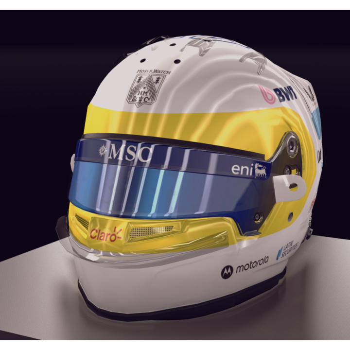 SPARK 5HF227 Helmet Franco Colapinto Austin 2025 %