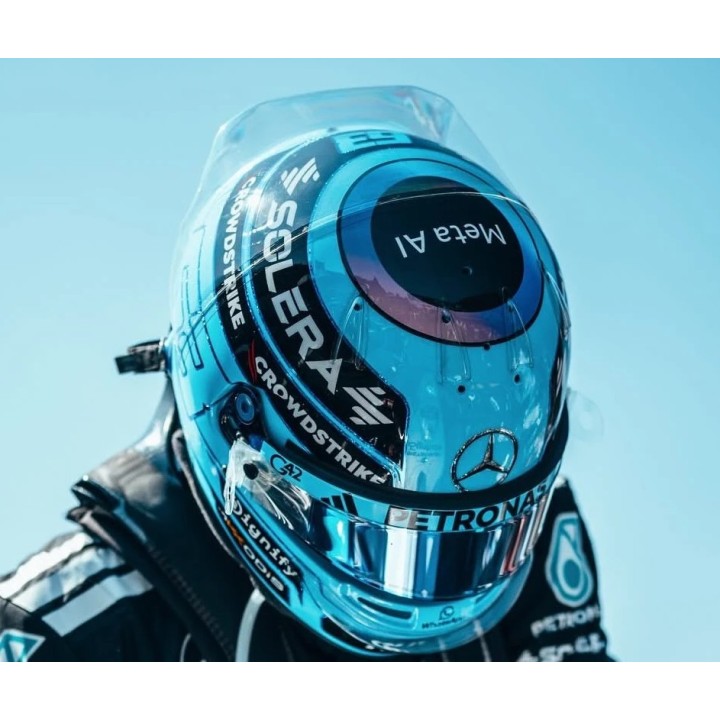 SPARK 5HF231 Casque George Russell Austin 2025 %