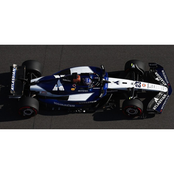 SPARK S9644 Williams FW47 n°23 Alexander Albon Austin 2025 %